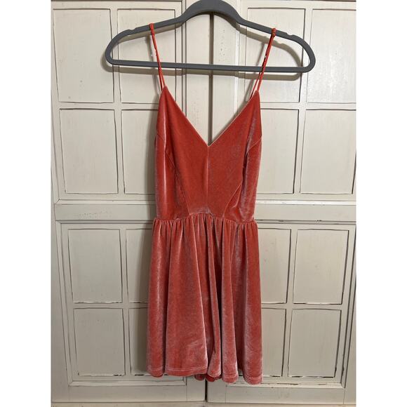 Silence + Noise size medium velvet jumpsuit - Picture 1 of 5